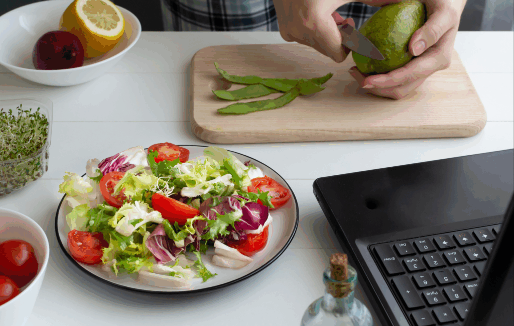 Une alimentation saine : un point important pour rester concentré au casino en ligne