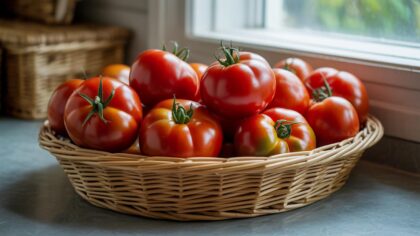 Ni le frigo ni le placard, voici l'endroit idéal pour conserver ses tomates fermes et fraiches